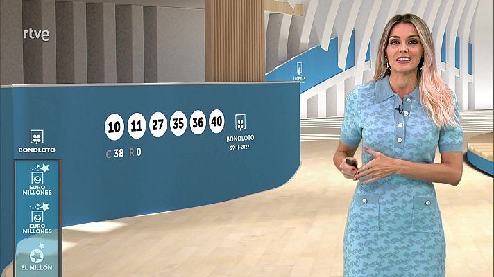 Loterías - Sorteo de la Bonoloto y Euromillones del 29/11/2022