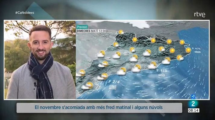 El desembre començarà amb fred hivernal 