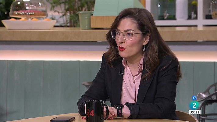 Cafè d'idees - Lucía Avilés: "La llei del 'només sí és sí' és una bona llei