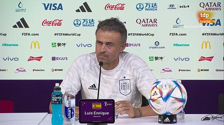 Rueda prensa Selección Española, Luis Enrique y Unai Simón