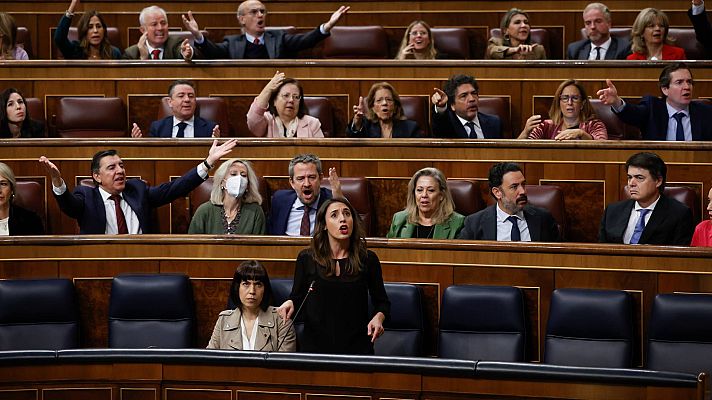 Telediario 1 - La polémica por la ley del 'solo sí es sí' y el nombramiento del exministro Campo para el TC marcan la sesión de control