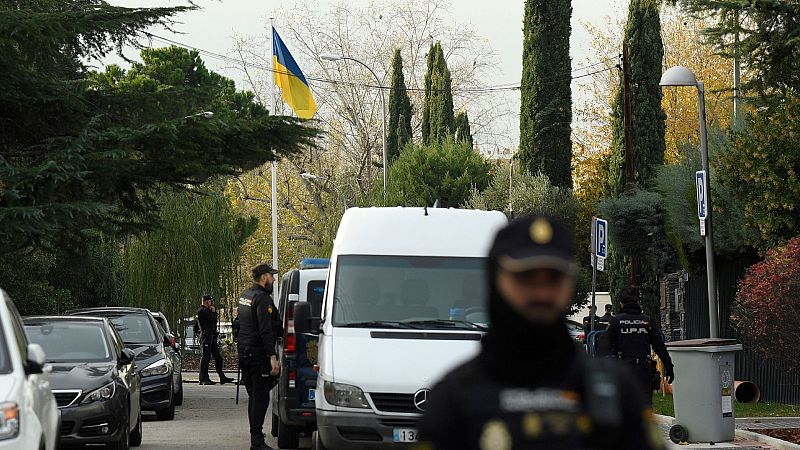 Herido un empleado de la embajada de Ucrania en Madrid por una carta con explosivo
