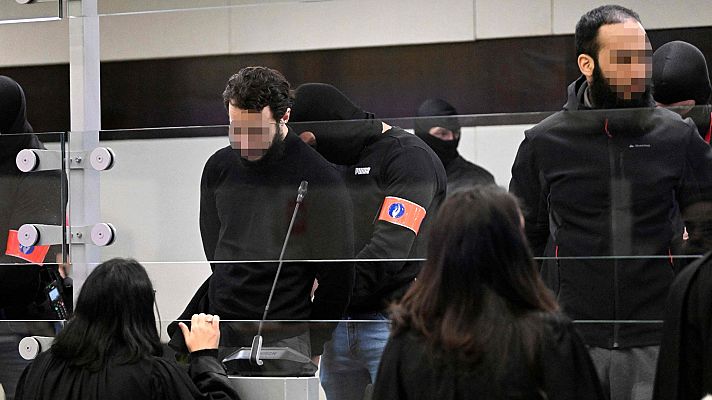Telediario 1 - Arranca el juicio por los atentados yihadistas de Bruselas