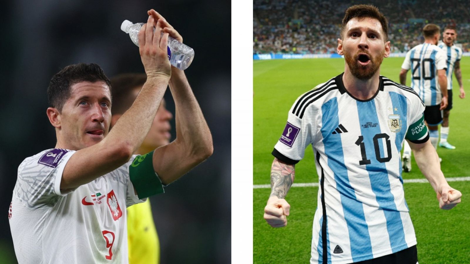 Lewadowski vs Messi, duelo de goleadores de leyenda