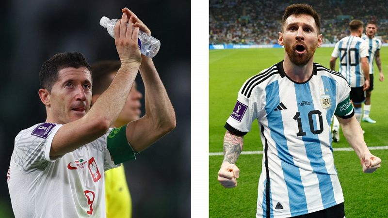 Polonia - Argentina y Arabia Saudí - México, alineaciones: Lewadowski vs Messi