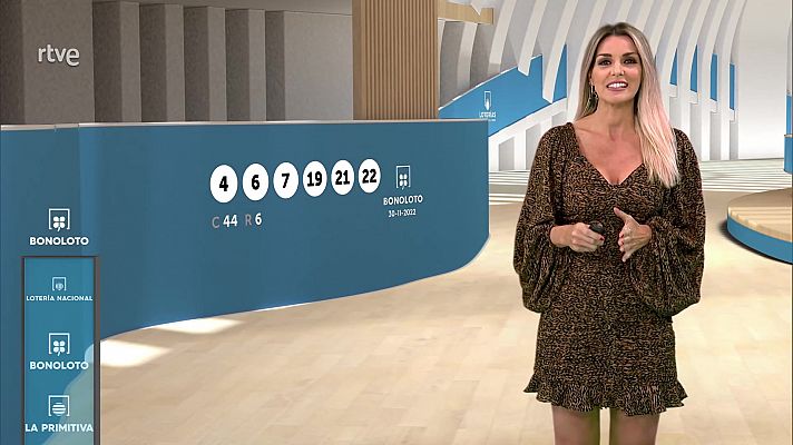 Loterías - Sorteo de la Bonoloto del 30/11/2022