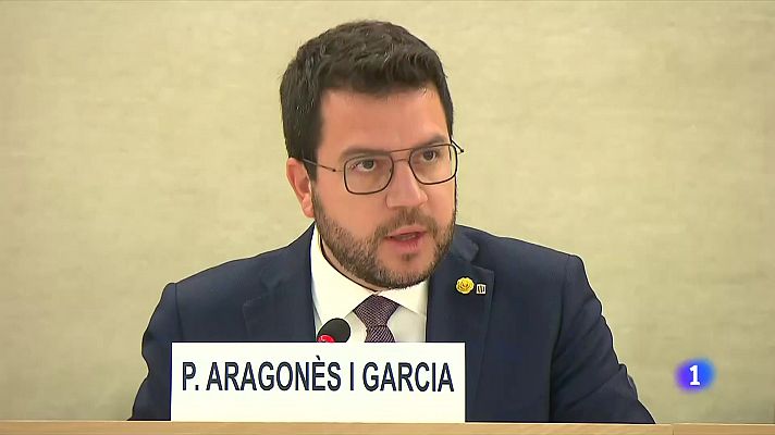 L'Informatiu - Aragonès defensa el català a Ginebra
