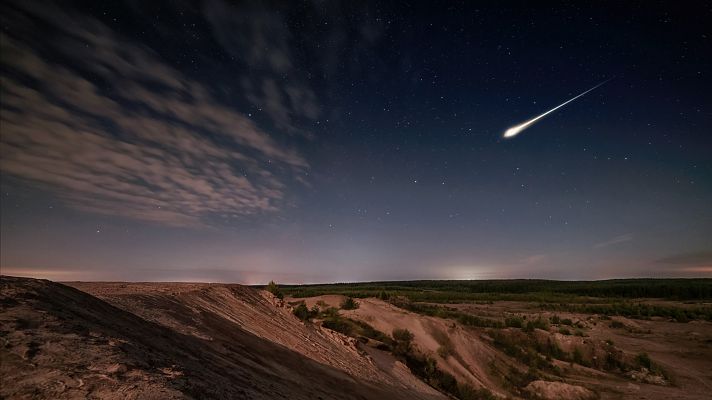 Dos meteoritos atraviesan el cielo de Canarias con apenas unas horas de diferencia