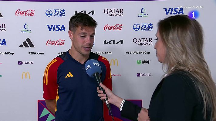 Copa Mundial de la FIFA 2026 - Mundial de Qatar - Azpilicueta, a TVE: "Es difícil ser optimistas, pero hay que confiar en este grupo"