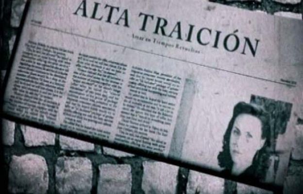 Cabecera de "Alta traición"