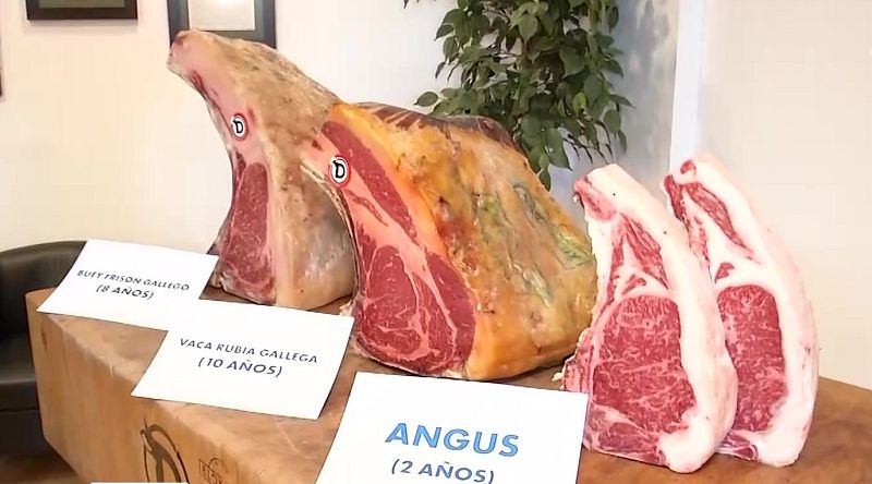 ¿Cómo podemos distinguir la carne de vaca de la de buey? 