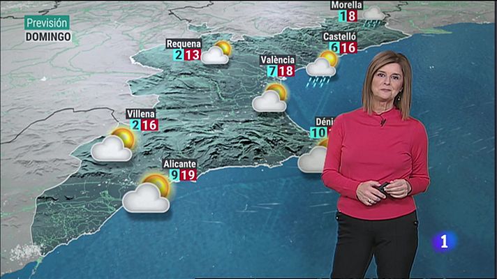 El tiempo en la Comunitat Valenciana - 02/12/22