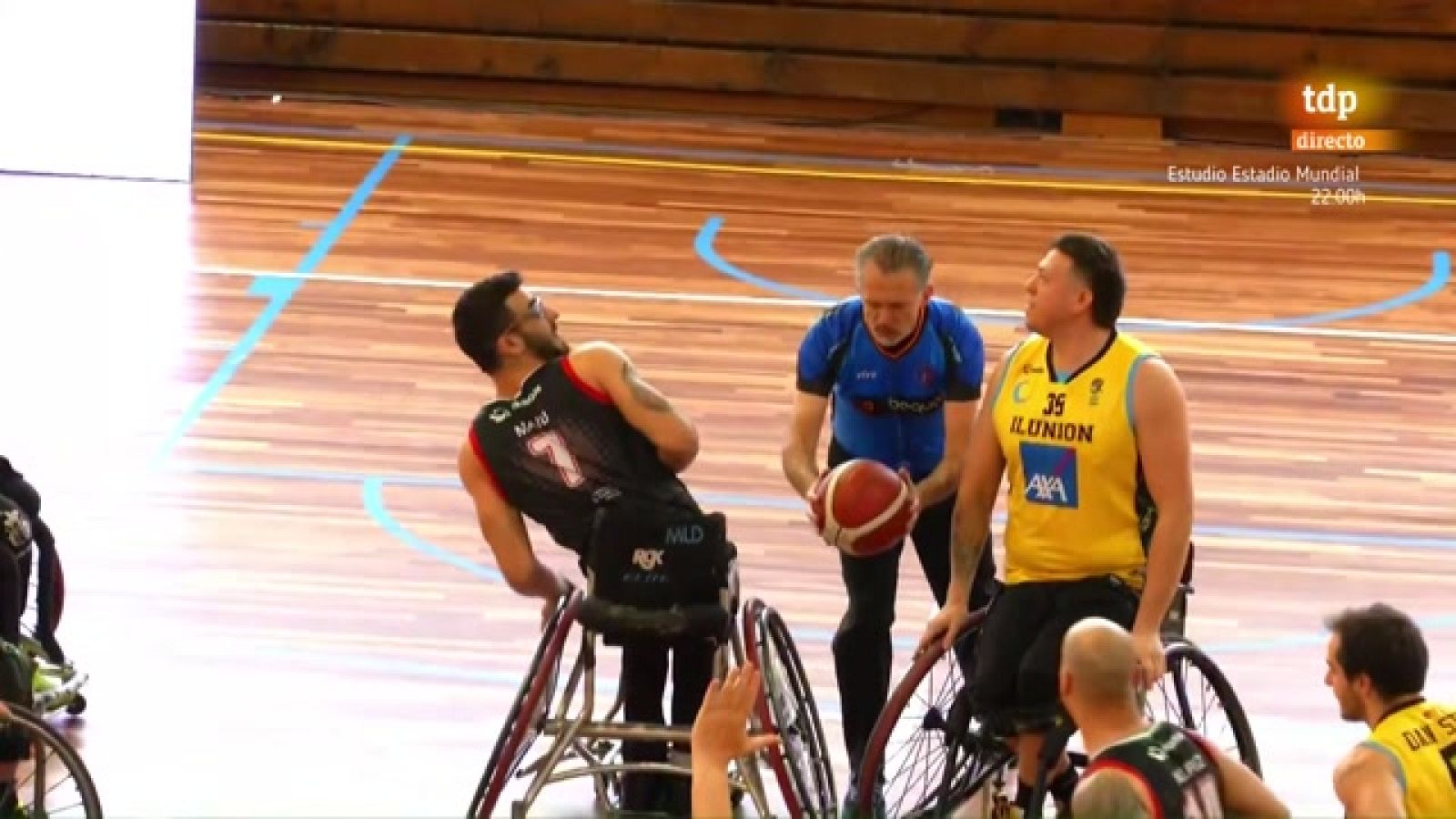Baloncesto en silla de ruedas - Liga nacional: Bidaideak Bilbao BSR - CD Ilunion