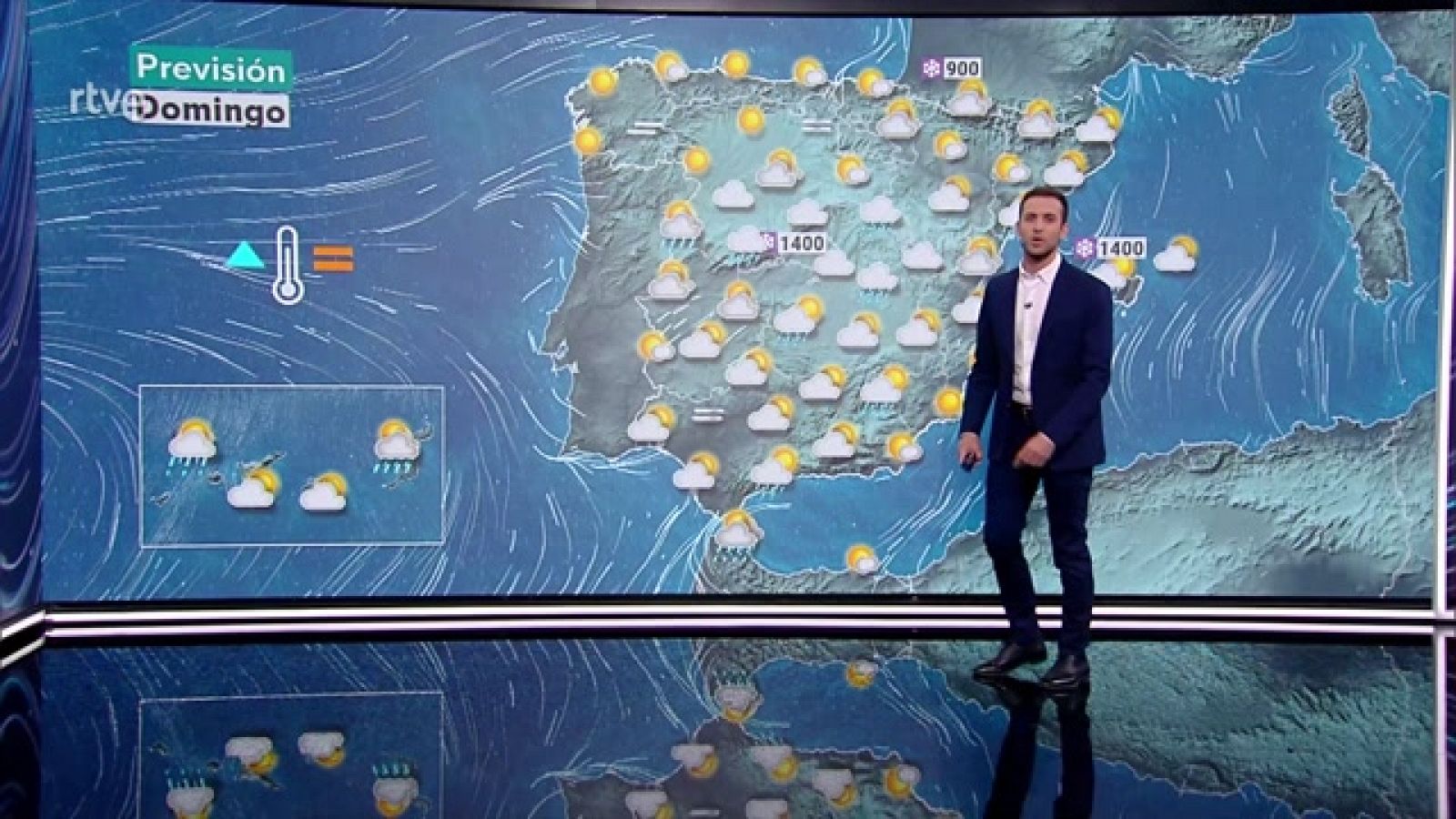 Heladas localmente fuertes en Pirineos. Precipitaciones localmente fuertes en litoral gaditano y Estrecho por la tarde - ver ahora