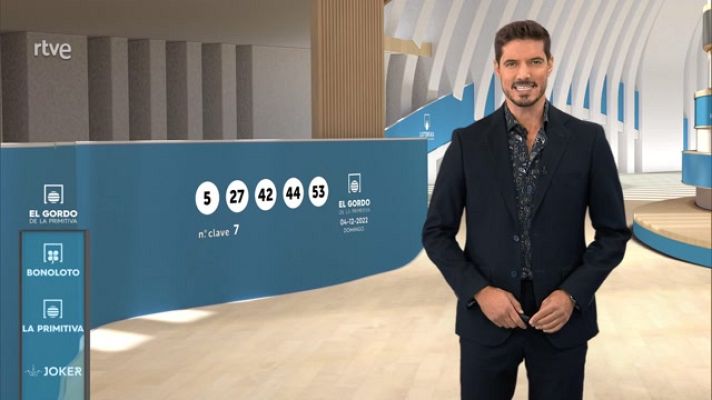 Loterías - Sorteo de la Bonoloto y El Gordo de la Primitiva del 04/12/2022