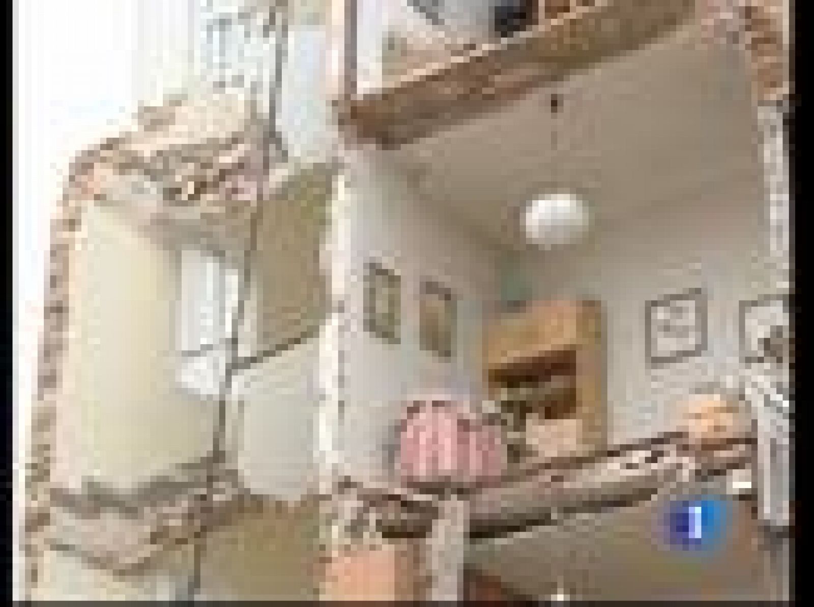 Un edificio de Madrid se derrumbó anoche, afortunadamente sin causar víctimas | Ver