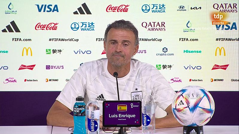 Fútbol. Mundial de Catar - Rueda de prensa Selección Española, Luis Enrique y Pedri - ver ahora