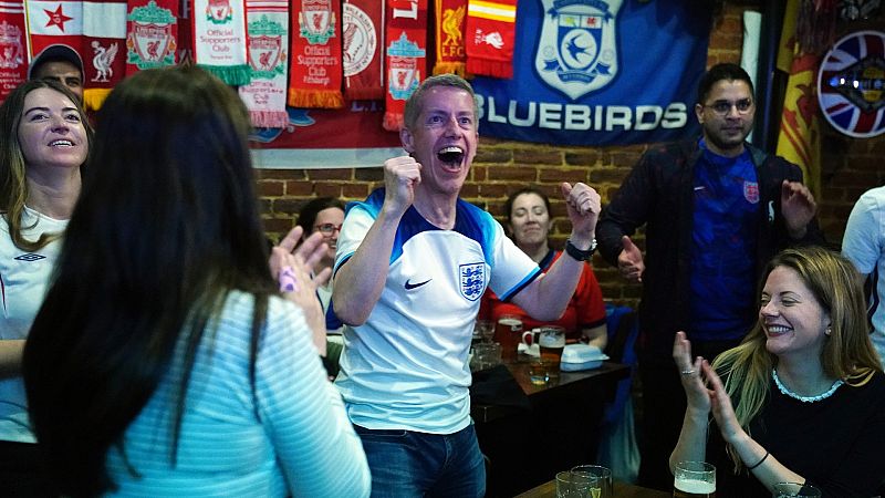 "It's coming home", el grito más escuchado durante el Inglaterra - Senegal - Ver vídeo