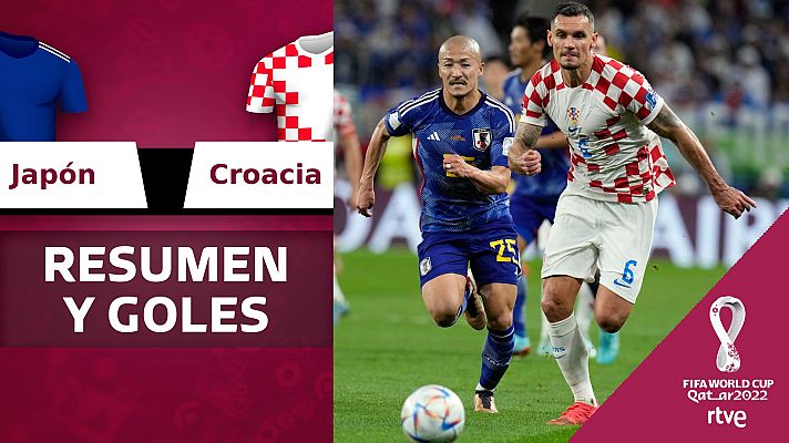 Resúmenes Copa Mundial de la FIFA Catar 2022 - Japón - Croacia: resumen y goles