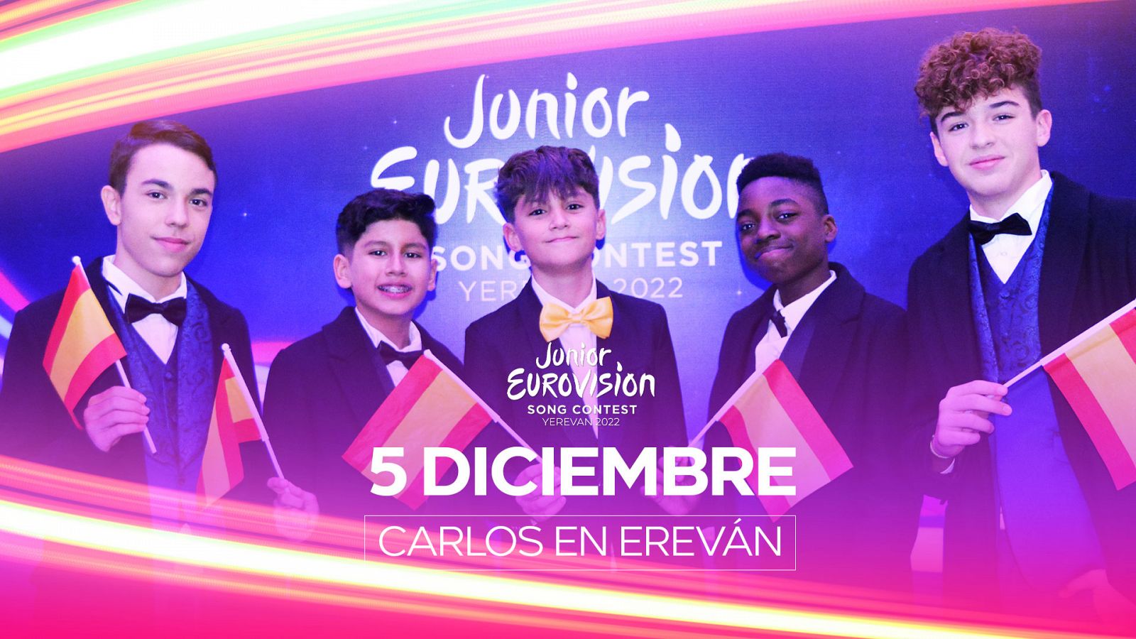 Eurovisión Junior 2022 | Carlos Higes enciende la Navidad en Armenia