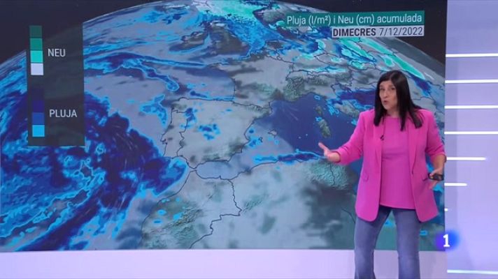 El temps - La segona meitat del Pont amb més núvols i pluja