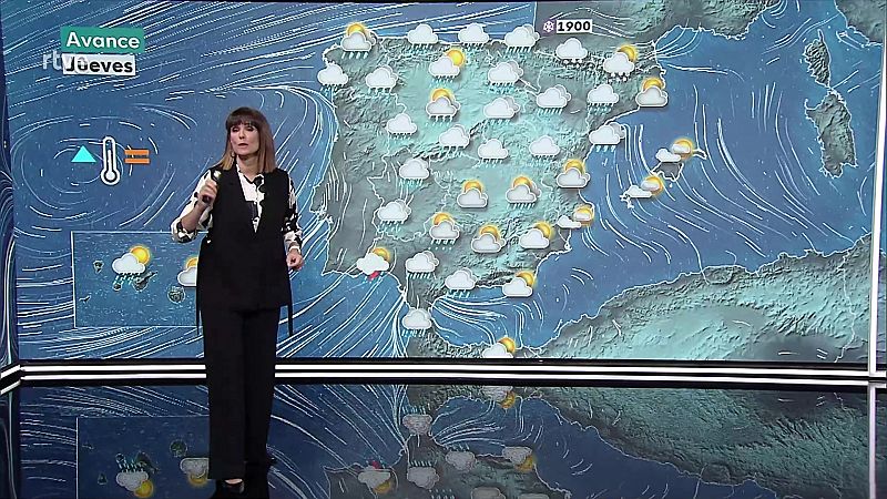 Precipitaciones localmente fuertes de madrugada en Cádiz y Málaga - ver ahora