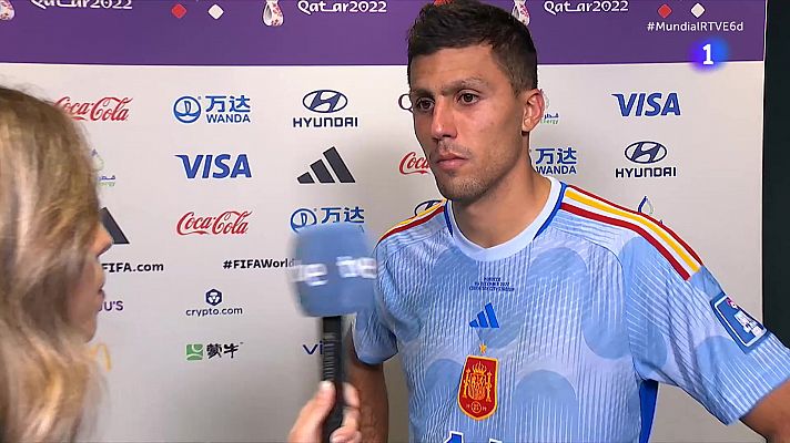 Rodri, a TVE: "El fútbol ha sido cruel con España"