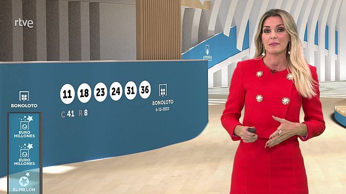 Loterías - Sorteo de la Bonoloto y Euromillones del 06/12/2022