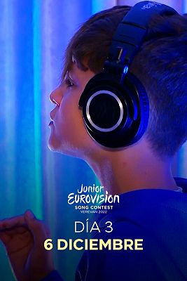 6 de diciembre: Carlos Higes graba la postal y la canción grupal de Eurovisión Junior 2022