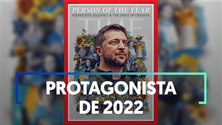 La revista 'Time' elige a Zelenski persona del año 2022