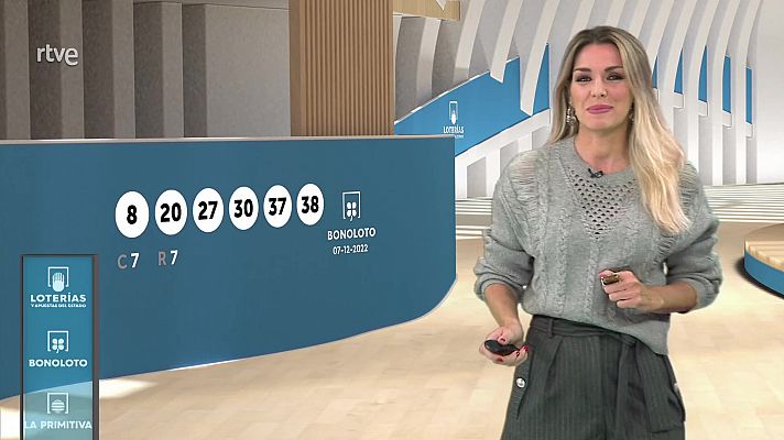 Loterías - Sorteo de la Bonoloto del 07/12/2022