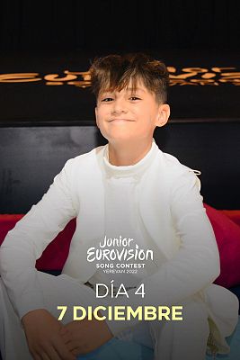 7 de diciembre: Carlos Higes realiza su primer ensayo en Eurovisión Junior 2022