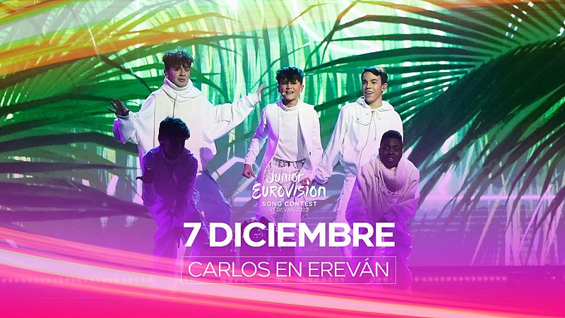 7 de diciembre: Carlos Higes realiza su primer ensayo en Eurovisión Junior 2022