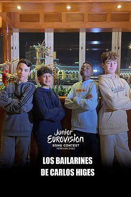 Conoce a los cuatro bailarines de Carlos Higes en Eurovisión Junior 2022