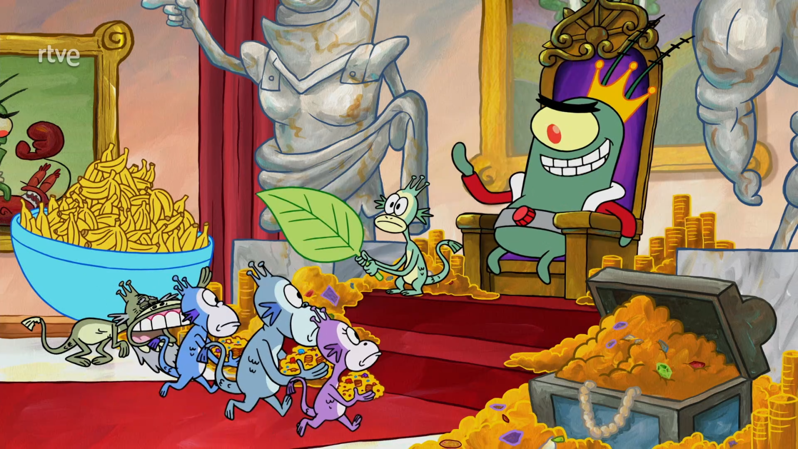 El rey Plancton - Bob Esponja | Ver