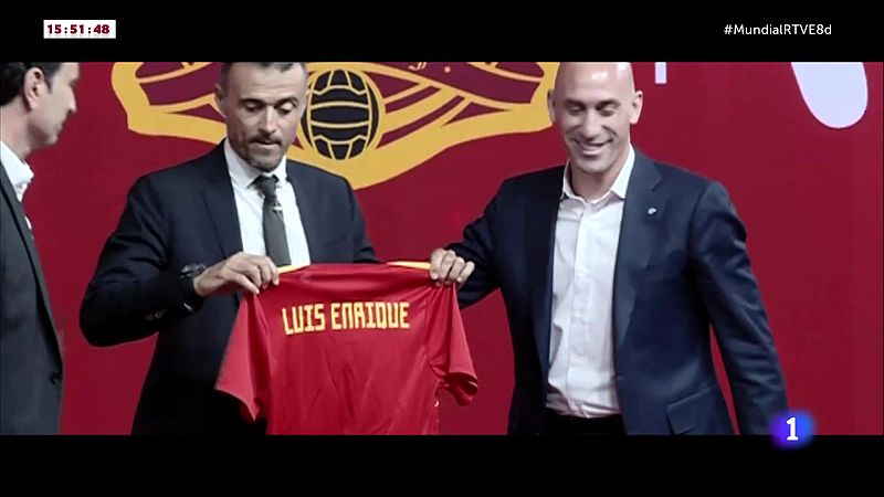 La historia de Luis Enrique al frente de la selección española      