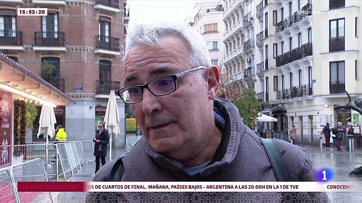 Telediario 1 - ¿Qué opina la afición sobre el cambio de seleccionador?