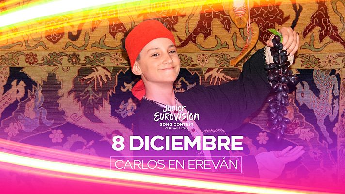 Eurovisión Junior - 8 de diciembre: Carlos descubre la cultura armenia en un viaje por el metro de Ereván