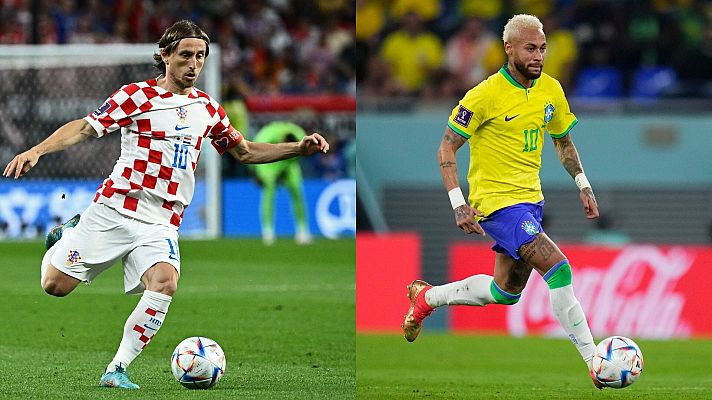 La alegría de Brasil vs la seriedad de Croacia