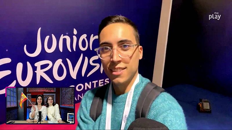 Vemos el segundo ensayo de Carlos Higes desde Armenia para Eurovisi�n Junior 2022
