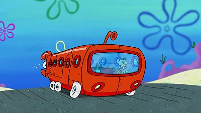 Calamardo está en un autobús - Bob Esponja | Ver
