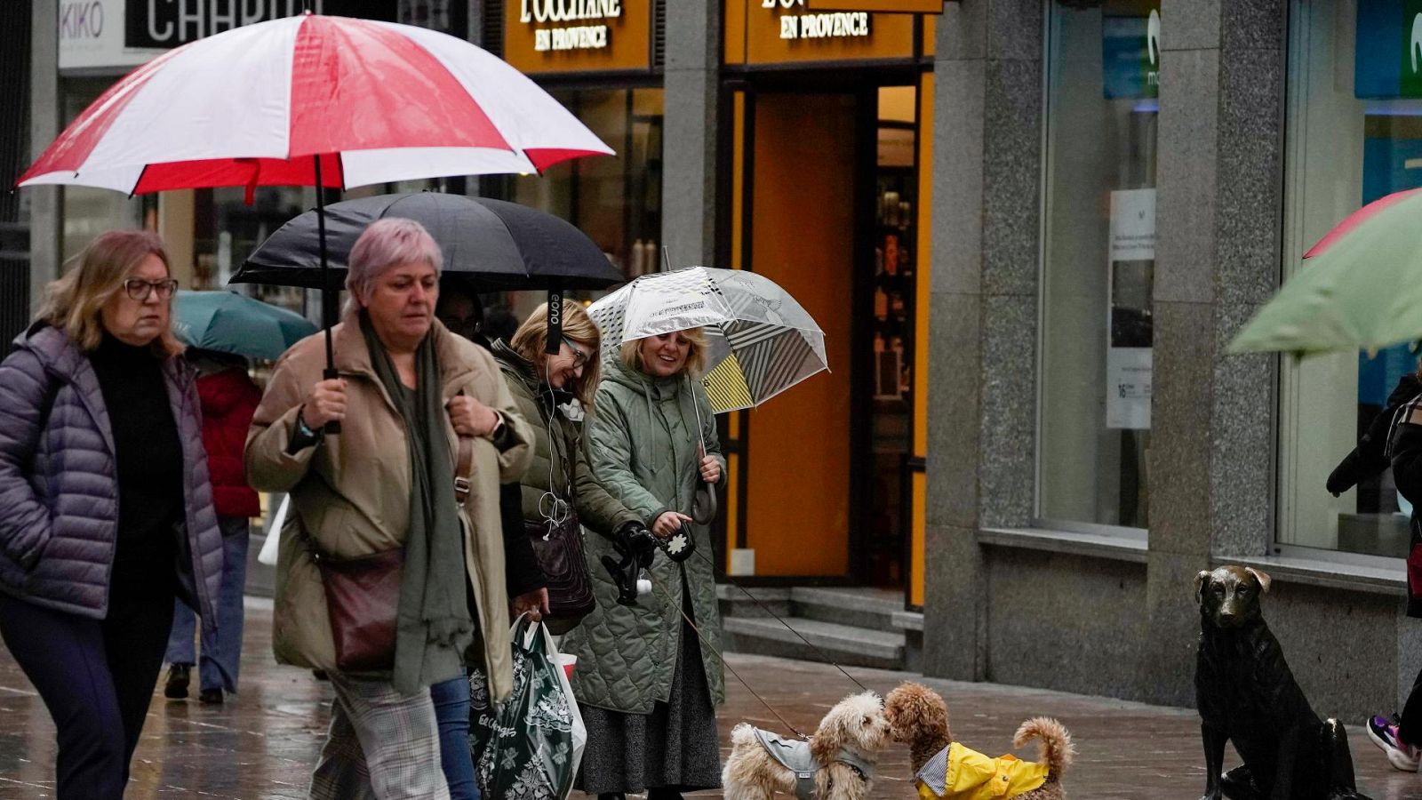 Las fuertes lluvias ponen en alerta amarilla a siete comunidades | Ver