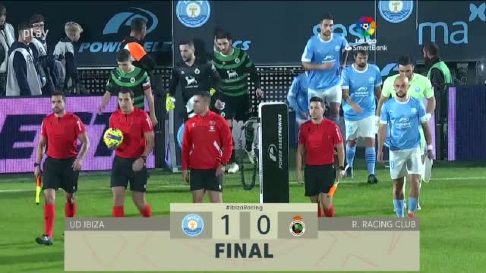 Ibiza-Racing: resumen del partido, 19ª jornada. Ver en RTVE Play