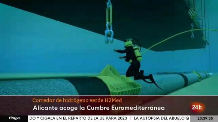 Informativo 24h - Así será el conducto H2Med para transportar hidrógeno verde