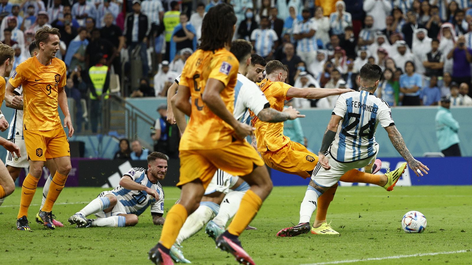 Futbol. Copa Mundial de la Fifa Catar 2022: Países Bajos - Argentina - ver ahora