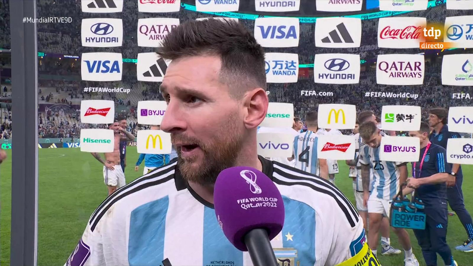 Messi ha criticado a Mateu Lahoz tras el Países Bajos-Argentina