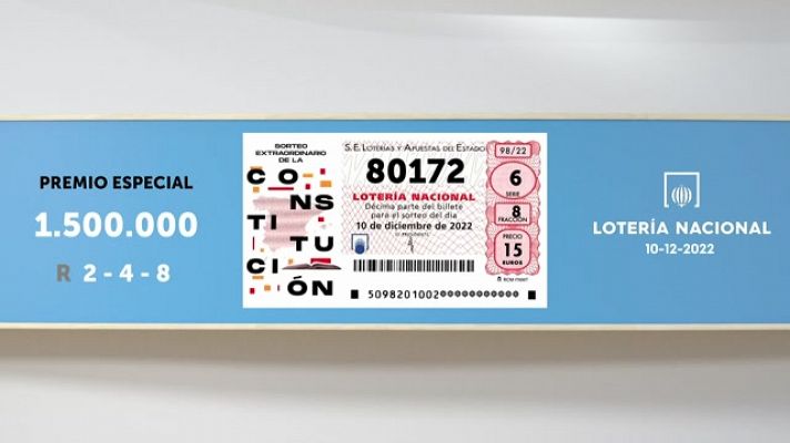 SELAE - Sorteo de la Lotería Nacional del 10/12/2022