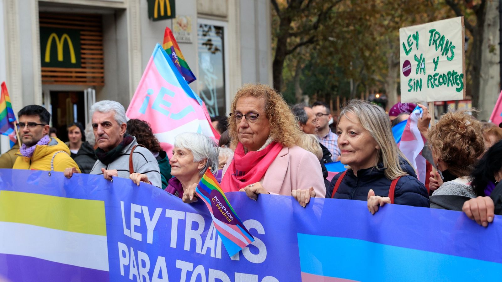 Varias marchas en distintas ciudades reivindican la ley trans