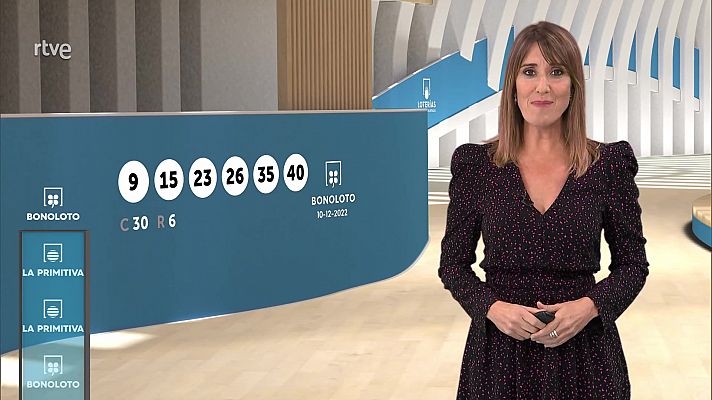 Loterías - Sorteo de la Bonoloto y Primitiva del 10/12/2022