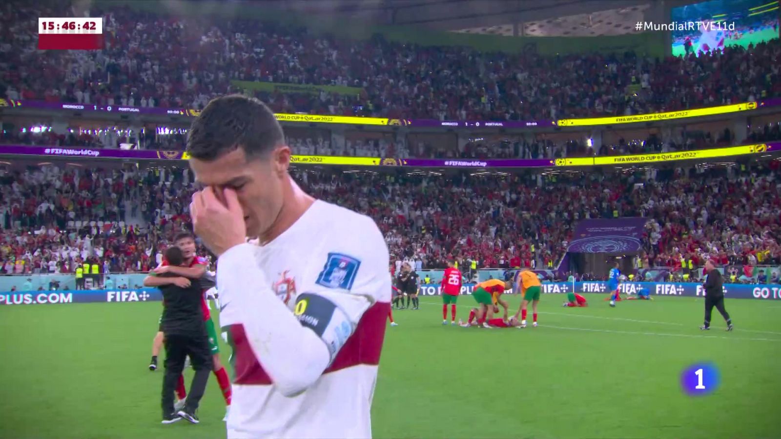 Cristiano se despide del Mundial entre lágrimas              